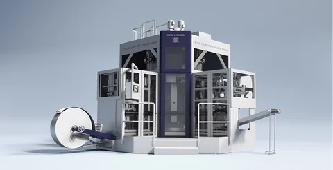 The ROTO-PACKER®, the original for tubular film sacks - pack your powdery bulk goods weatherproof, clean and profitable in film sacks.