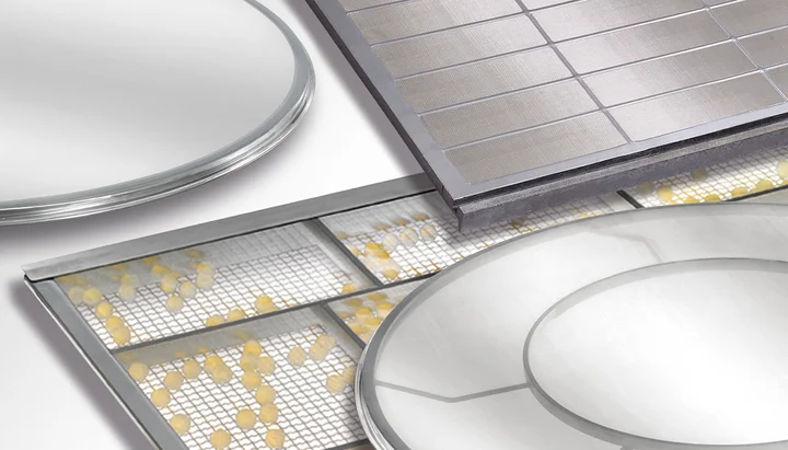 Siebrahmen und Spannservice