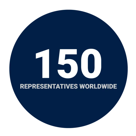 Icon: 150 representatives