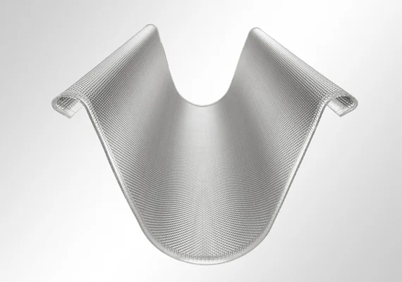 HAVER granulation screen with PUR edging
