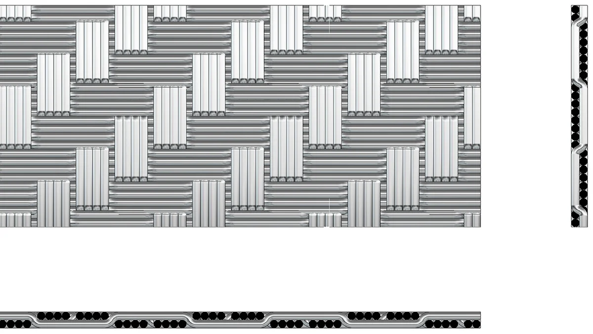 Zeichnung Multiplex-4-Bindung