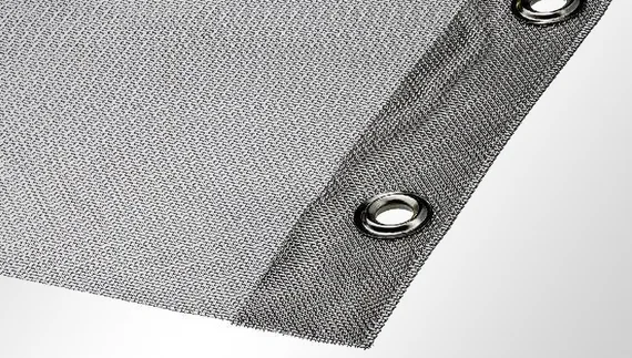 Siebtücher mit Umlegung