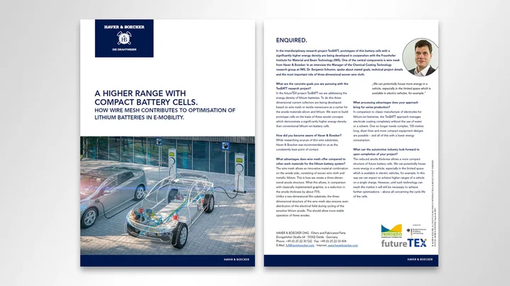 Interview on battery technology in e-mobility