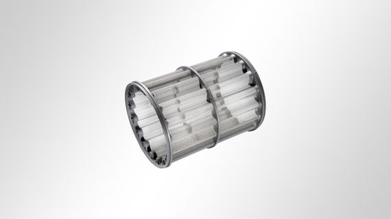 Bobine avec surmoulage en plastique - également connue sous le nom de tamis de lave-vaisselle.