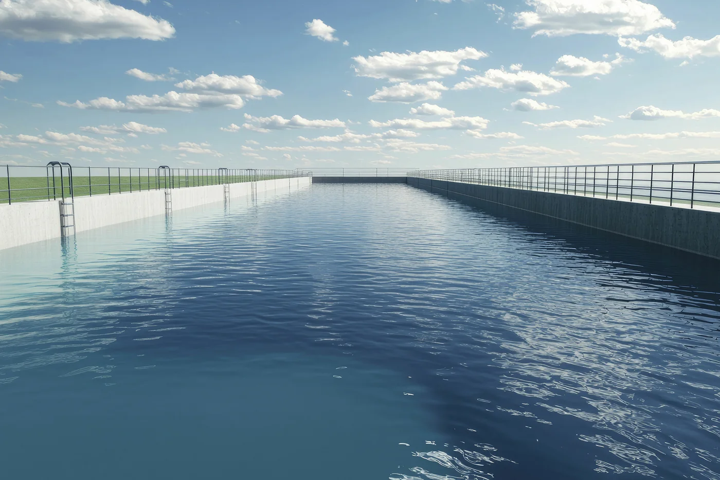 Wastewater treatment plant as a reference for the use of wire mesh in water treatment