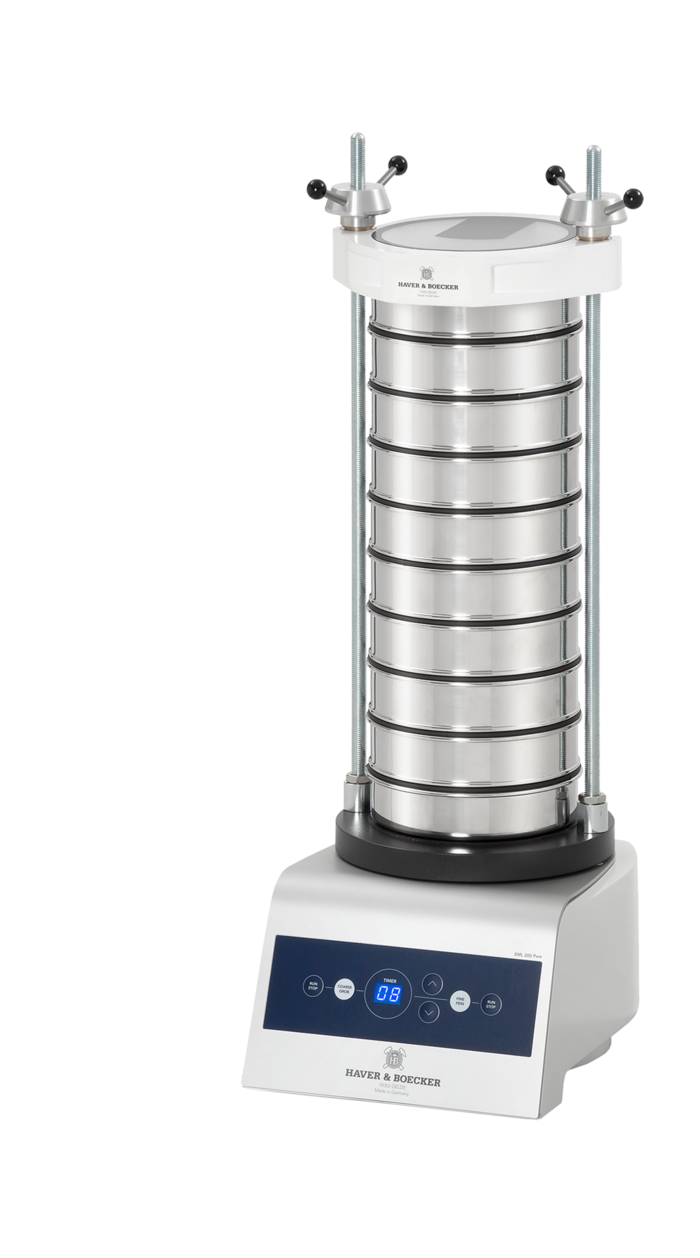 Analysensiebmaschine EML 200 Pure als "Plug&Play"-Lösung