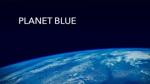 Blick auf die Erde aus dem Weltall