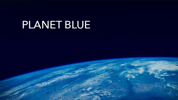 Blick auf die Erde aus dem Weltall