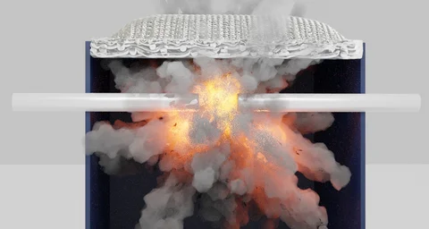 Presslinge als Explosionsschutz