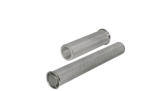 Bougies filtrantes en laminé de tissu métallique