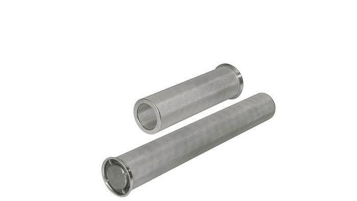 Bougies filtrantes en laminé de tissu métallique