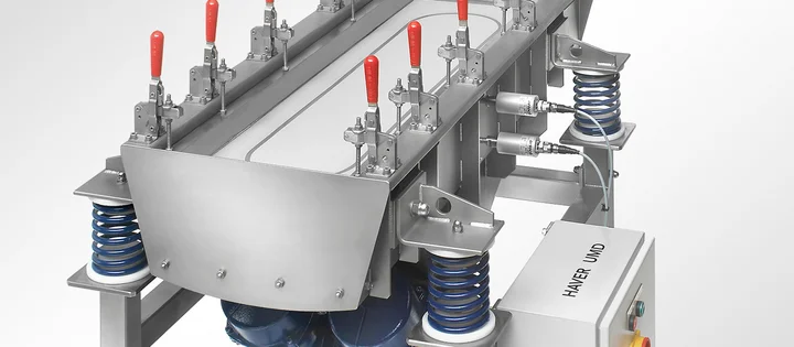 Siebmaschine Haver UMD für Anwendungen im Technikum