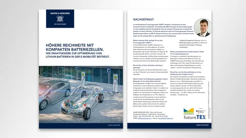 Interview zum Forschungsprojekt TexBATT für die E-Mobilität