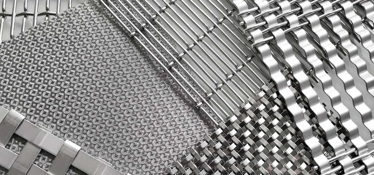Architectural mesh for façades and cladding
