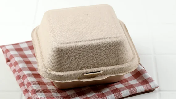 Take-away Verpackung aus Papierzellstoff