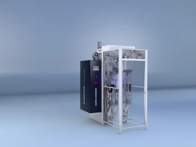The HAVER & BOECKER Pump-Packer enables a cost-effective and optimal filling of low density products with a bulk density of 20 to 300 g/l, including silicates, resins, pigments, carbon blacks or aluminum oxides.