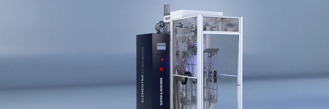 The HAVER & BOECKER Pump-Packer enables a cost-effective and optimal filling of low density products with a bulk density of 20 to 300 g/l, including silicates, resins, pigments, carbon blacks or aluminum oxides.