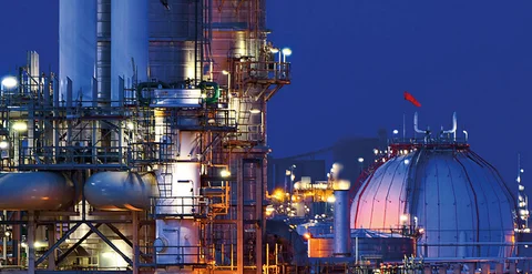 Metallfilter verhindern bei Explosionen in Industriearmaturen den Funkenaustritt