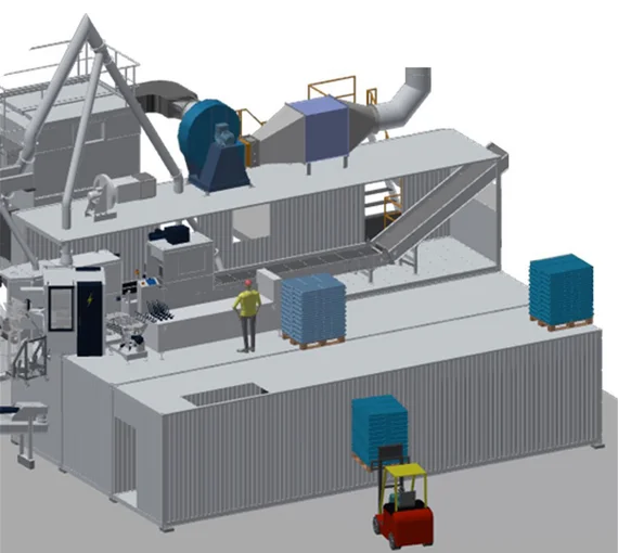 OCTAPLANT®-Containergebäude