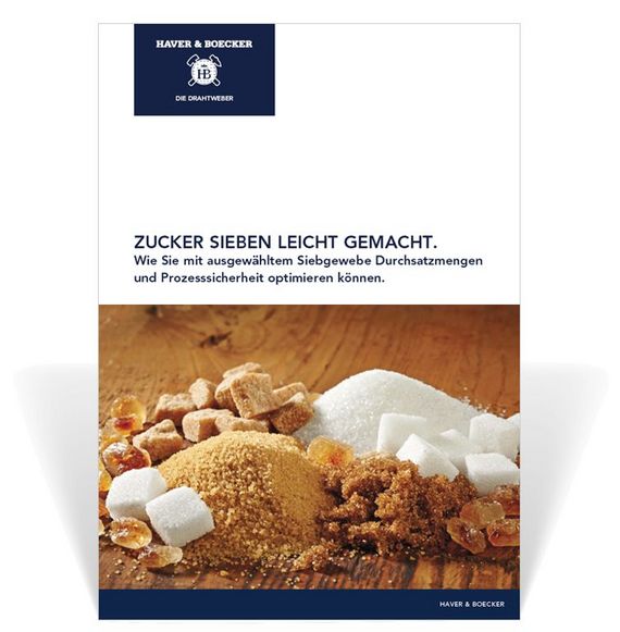 Dokument: Zucker sieben leicht gemacht