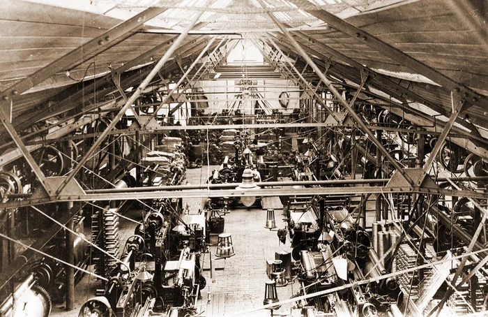 Historic weaving hall