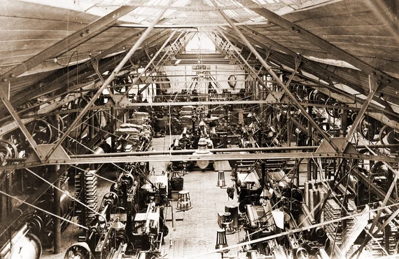 Historic weaving hall