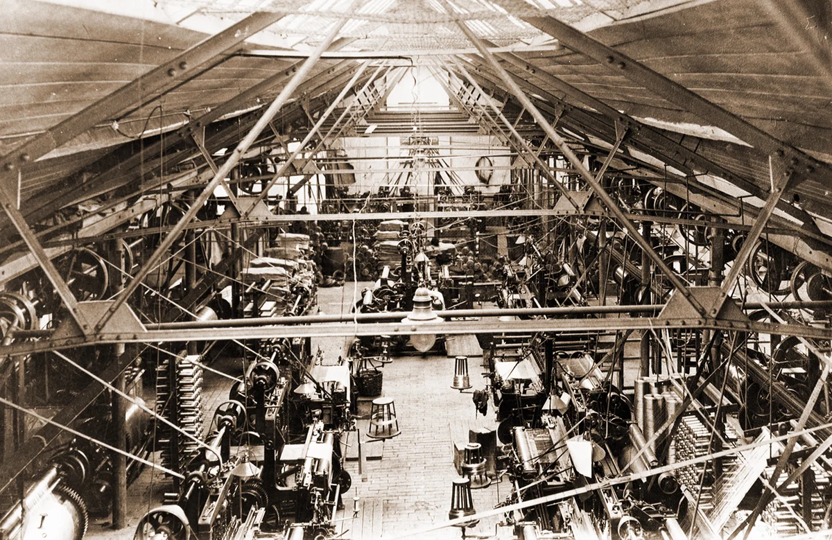Historic weaving hall
