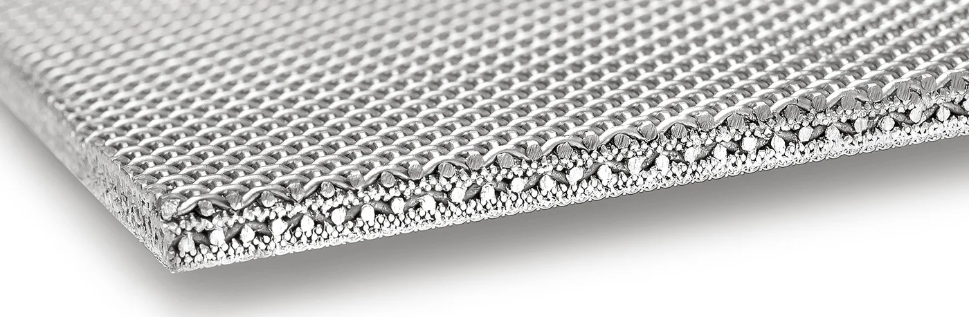 Gewebelaminat Querschnitt