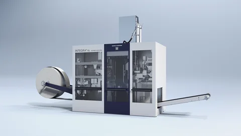 Der INTEGRA® für die Abfüllung von pulverförmigen Schüttgütern in Schlauchfoliensäcke