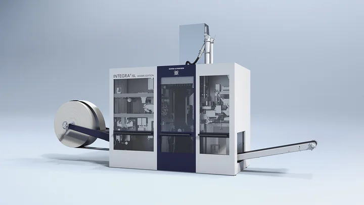 INTEGRA® ADAMS® das eingehaustes und integrierte Verpackungssystem mit allen Prozessen zur Abfüllung für chemische pulverige Schüttgüter.