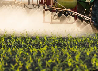 Filter and fabricated parts for field sprayers