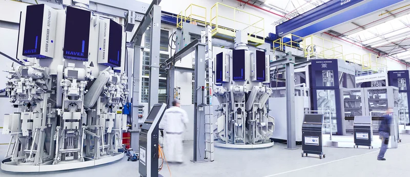 hochwertige Verpackungsmaschinen für jedes Schüttgut + Gebinde + Leistung für Chemie, Baustoffe, Zement, Mineralien und Lebensmittel