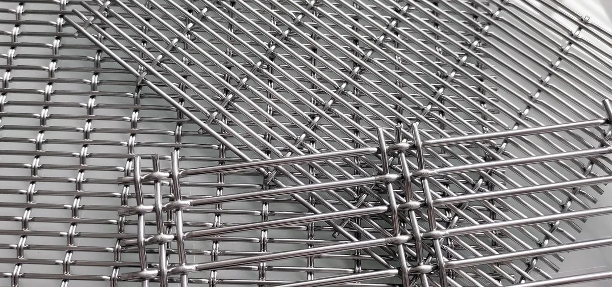 HAVER architectural wire mesh: Rigid wire mesh