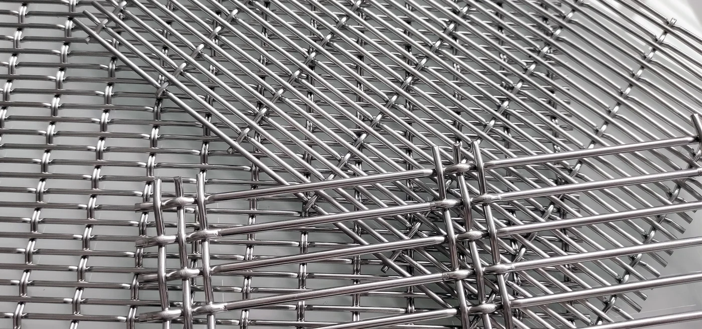 HAVER architectural wire mesh: Rigid wire mesh