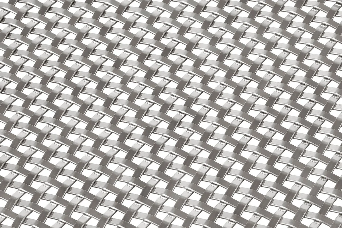 Architectural Mesh LARGO-PLENUS 2127 - view over a corner