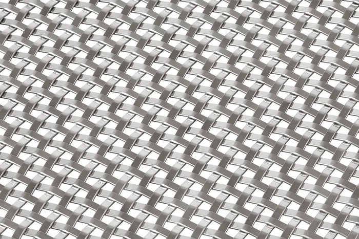 Architectural Mesh LARGO-PLENUS 2127 - view over a corner