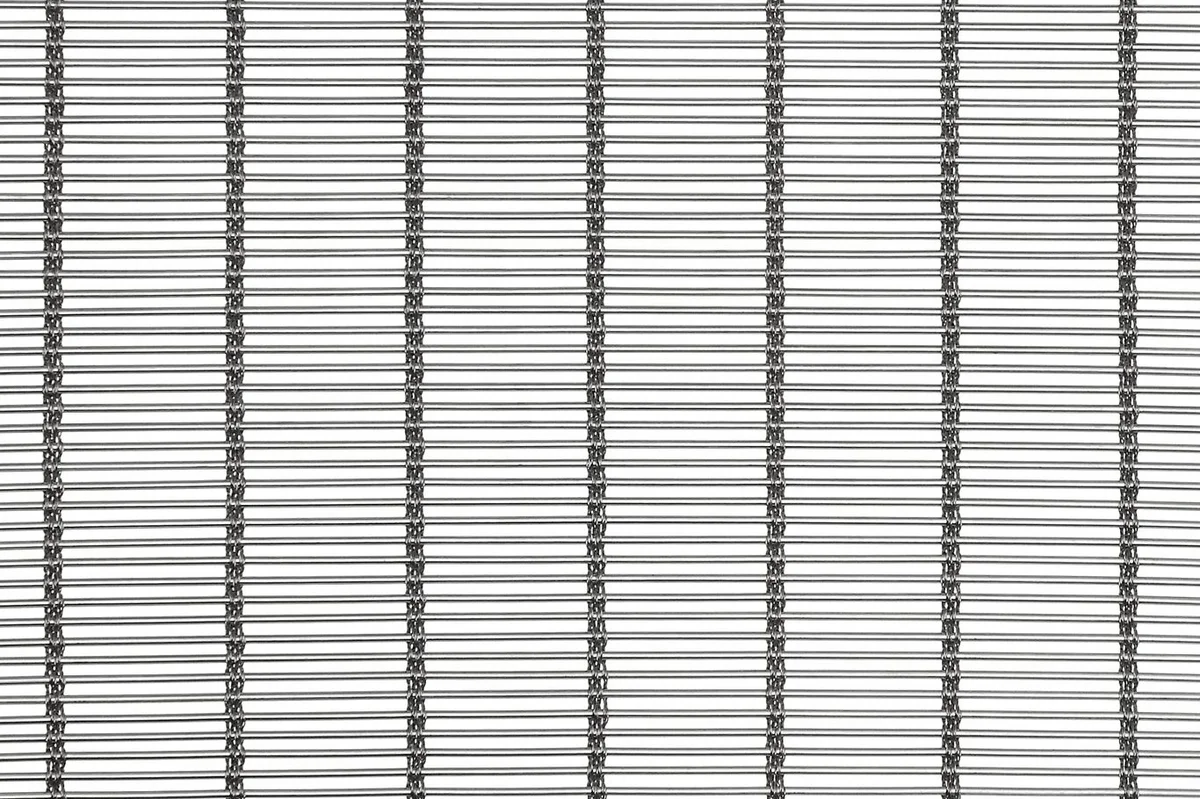 MULTI-BARRETTE 8106 architectural wire mesh - top view