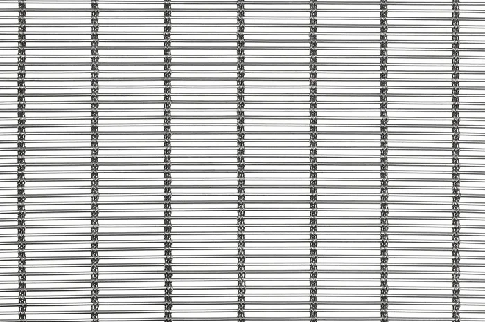 MULTI-BARRETTE 8106 architectural wire mesh - top view