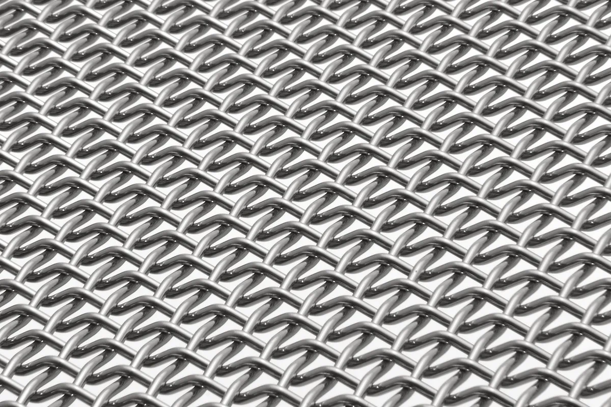 DOKA-MONO 1601 architectural wire mesh - view over a corner