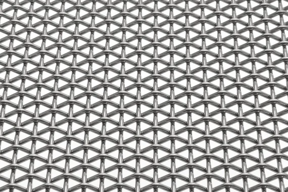 DOKA-MONO 1601 architectural wire mesh - view at 45°.