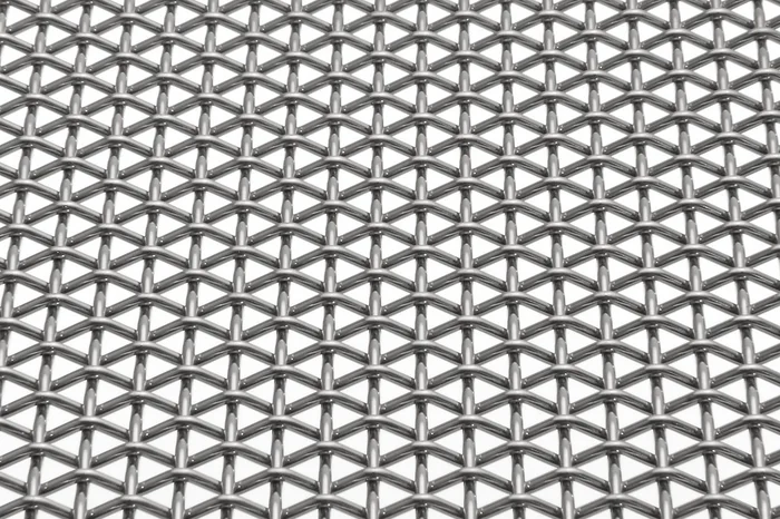 DOKA-MONO 1601 architectural wire mesh - view at 45°.