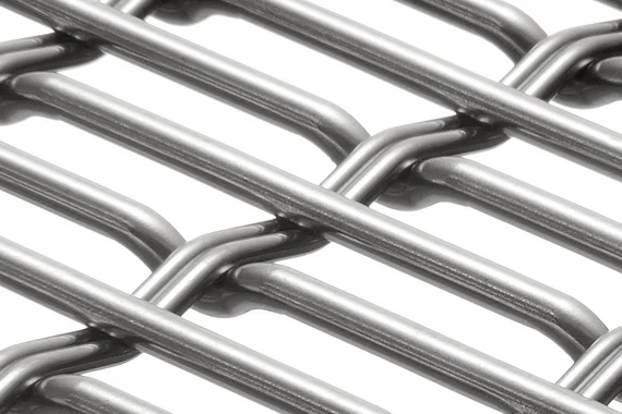EGLA-TWIN 4243 architectural wire mesh - macro view