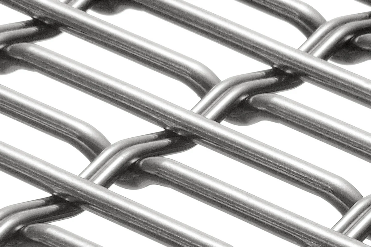 EGLA-TWIN 4243 architectural wire mesh - macro view