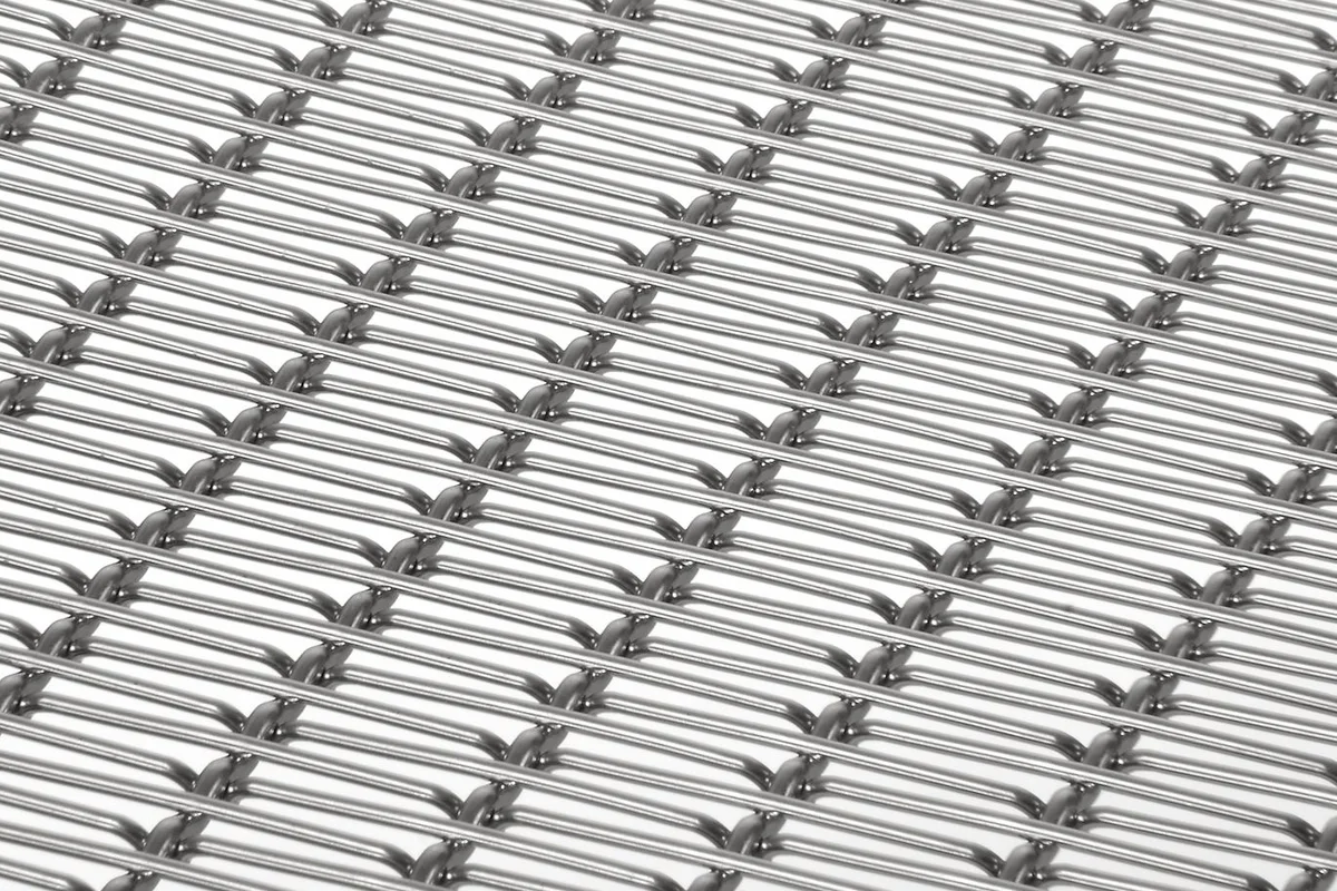 EGLA-MONO 4881 architectural wire mesh - view over a corner