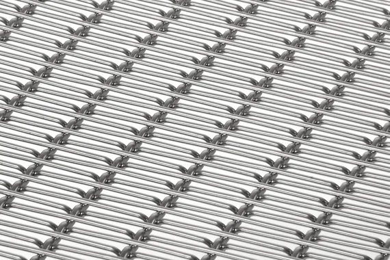 EGLA-MONO 4881 architectural wire mesh - view over a corner
