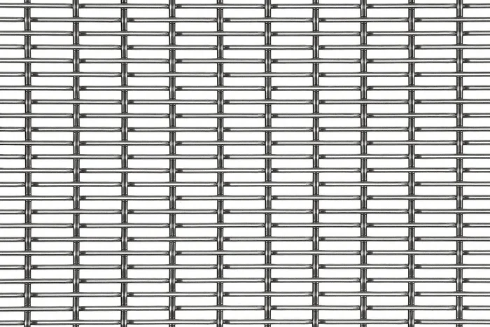 EGLA-TWIN 4253 architectural wire mesh - top view
