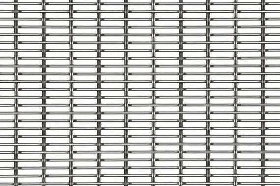 EGLA-TWIN 4253 architectural wire mesh - top view