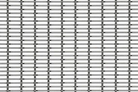 EGLA-TWIN 4253 architectural wire mesh - top view
