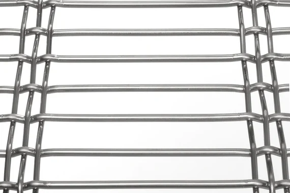 DOGLA-TRIO 1030 architectural wire mesh - view at 45°