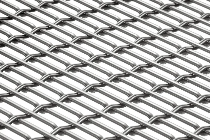 EGLA-TWIN 4243 architectural wire mesh - view over a corner